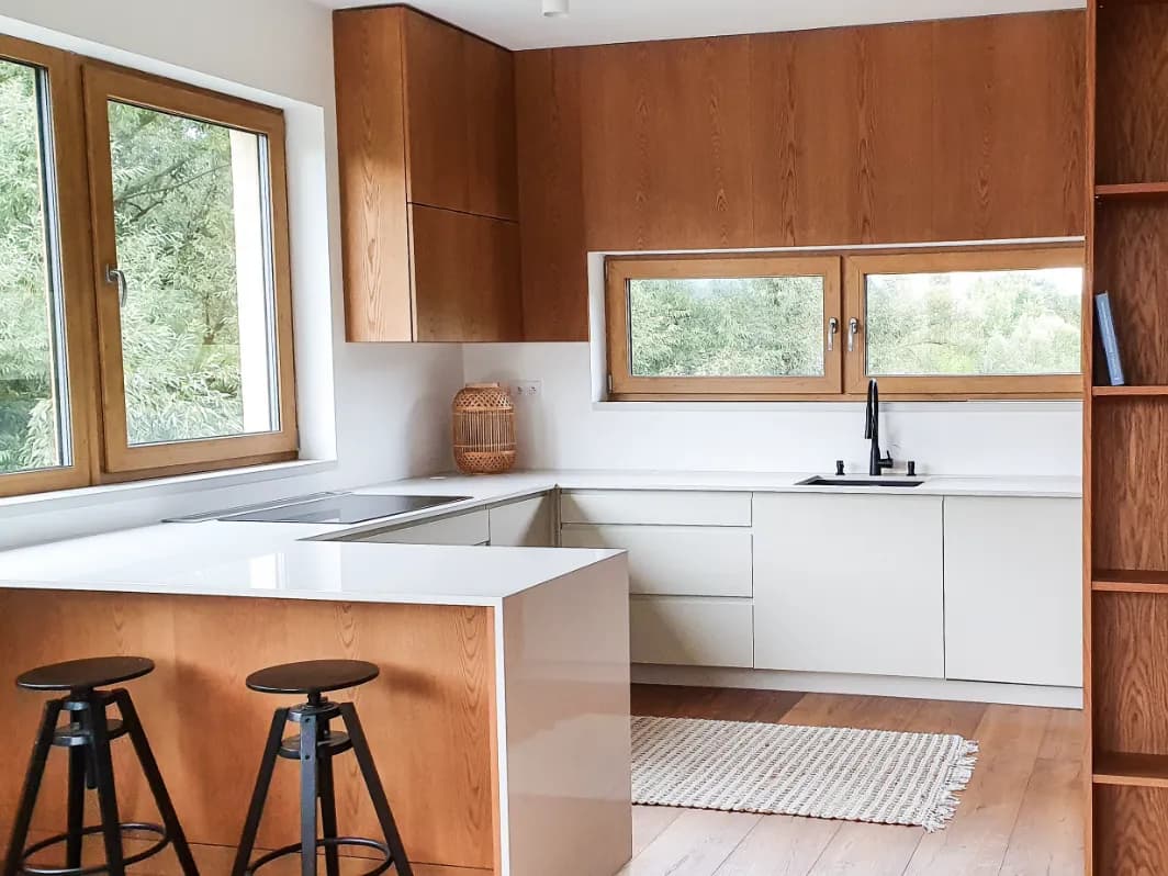 Biały blat kuchenny konglomerat - trwałość i elegancja w kuchni