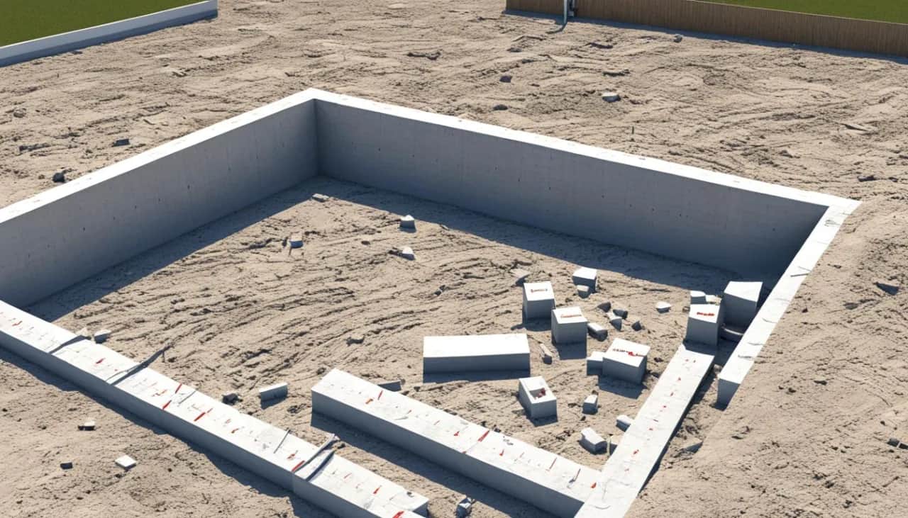 Ile betonu na fundamenty domu 100m2? Oblicz dokładnie swoje potrzeby