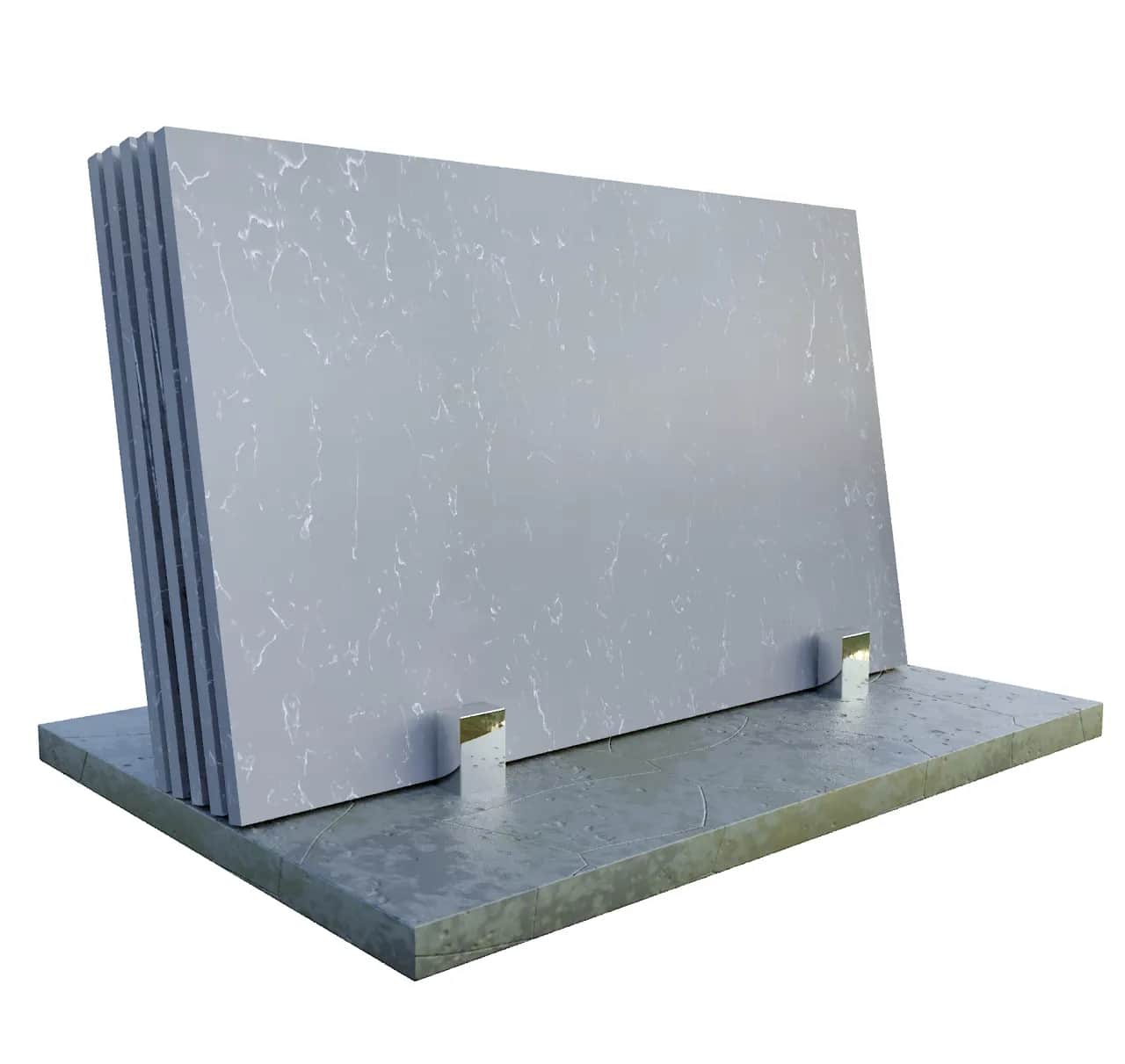 Najlepsze blaty konglomeratowe szare: piękno i trwałość w Twoim wnętrzu