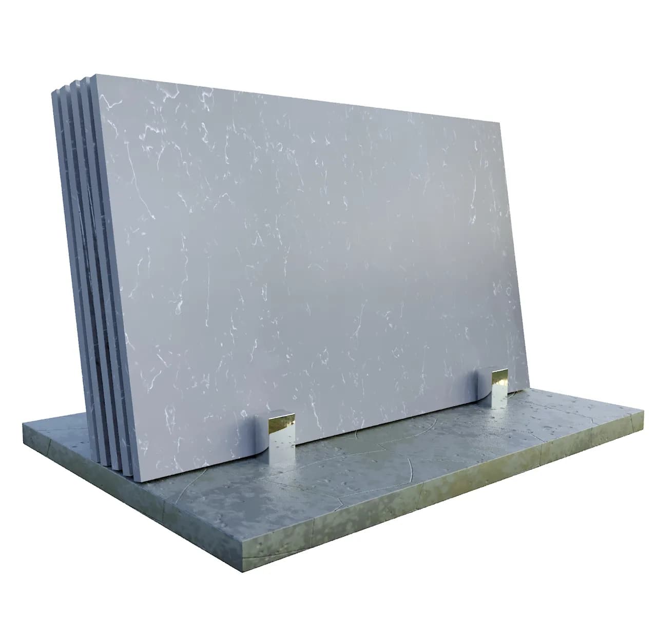 Najlepsze blaty konglomeratowe szare: piękno i trwałość w Twoim wnętrzu