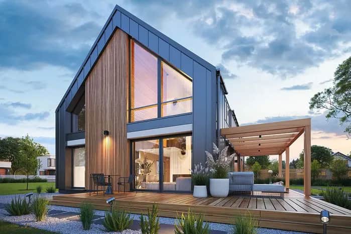 Dom z dachem dwuspadowym – zalety, projekty i inspiracje budowlane