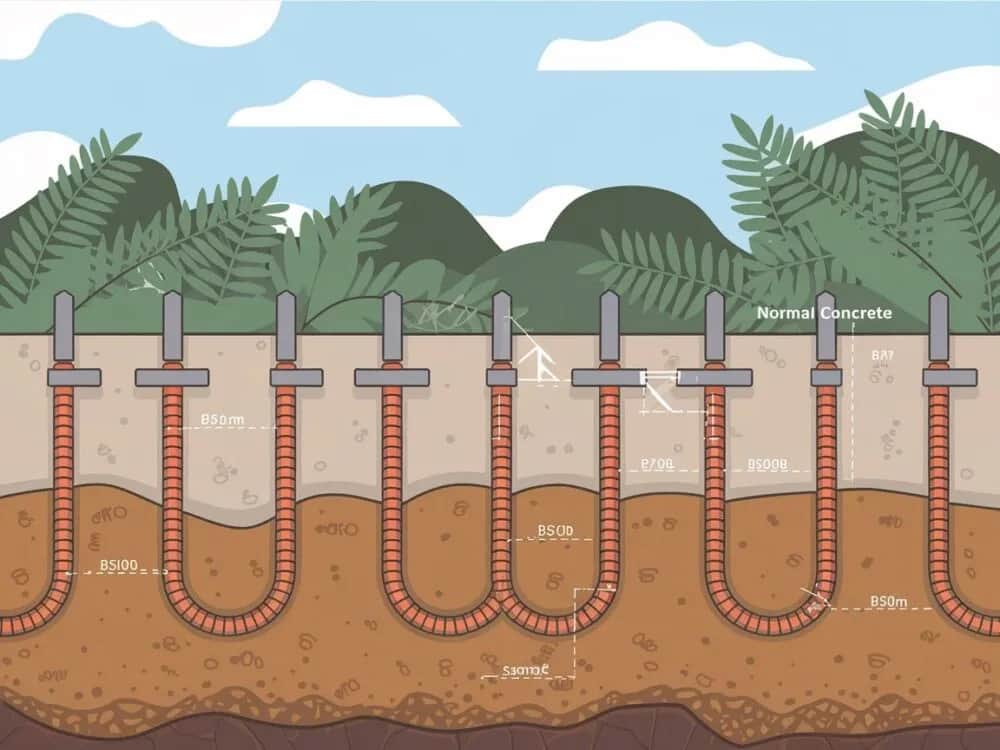 Jakie są standardy rozstawu strzemion na fundament dla bezpieczeństwa?